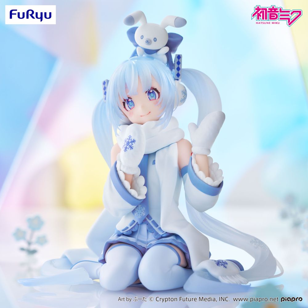 Hatsune Miku Noodle Stopper Figure -SNOW MIKU Sky Town 10th ver