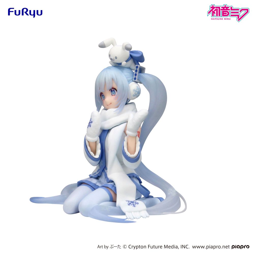 Hatsune Miku Noodle Stopper Figure -SNOW MIKU Sky Town 10th ver