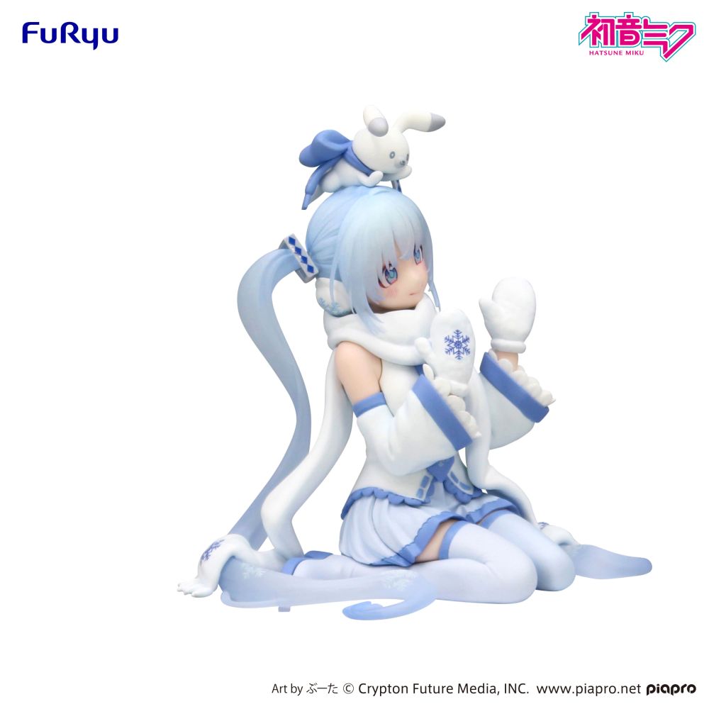 Hatsune Miku Noodle Stopper Figure -SNOW MIKU Sky Town 10th ver
