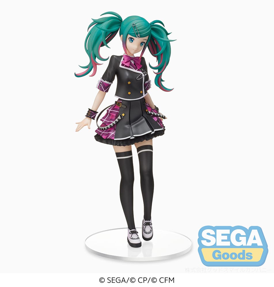 HATSUNE MIKU: COLORFUL STAGE! SPM Figure "Classroom SEKAI Miku" - SEGA - Glacier Hobbies