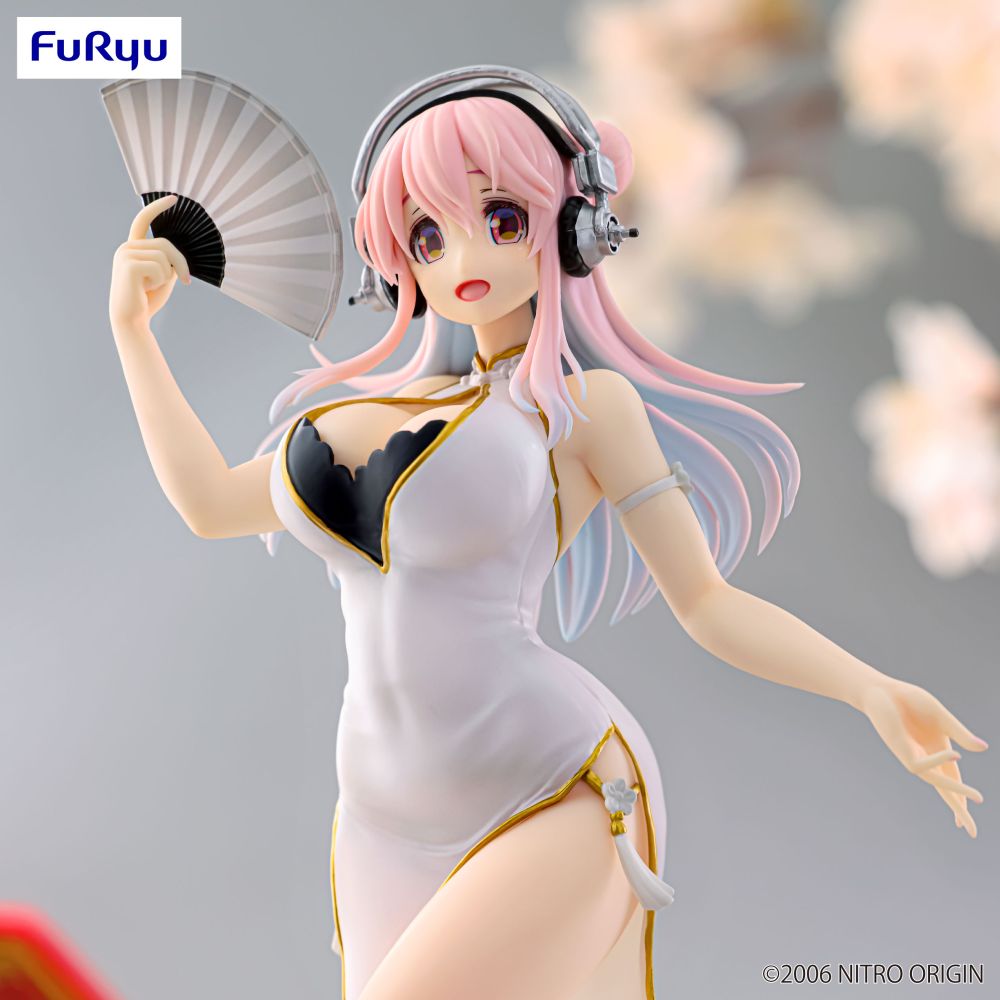 SUPER SONICO Trio-Try-iT Figure -White China Dress ver