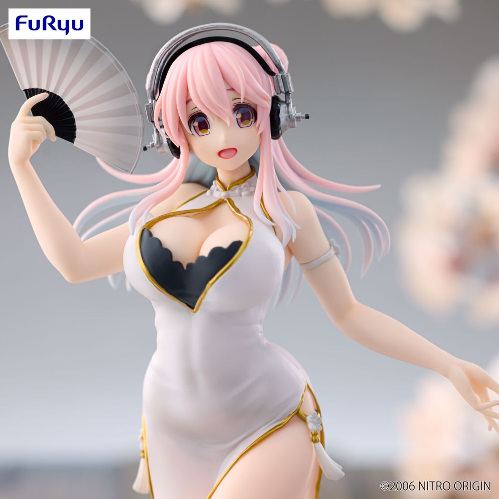 SUPER SONICO Trio-Try-iT Figure -White China Dress ver