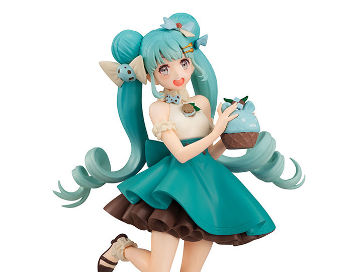 Hatsune Miku Sweet Sweets Series Figure - Hatsune Miku Chocolate Mint - Glacier Hobbies - FuRyu Corporation