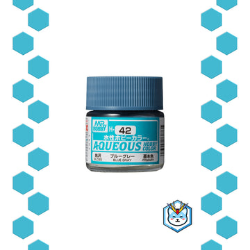 Aqueous Hobby Color H42 Blue Gray - Glacier Hobbies - GSI Creo