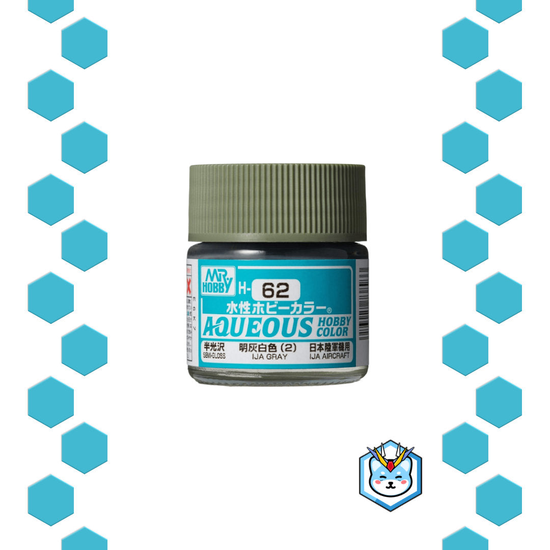 Aqueous Hobby Color H62 IJA Gray - Glacier Hobbies - GSI Creo