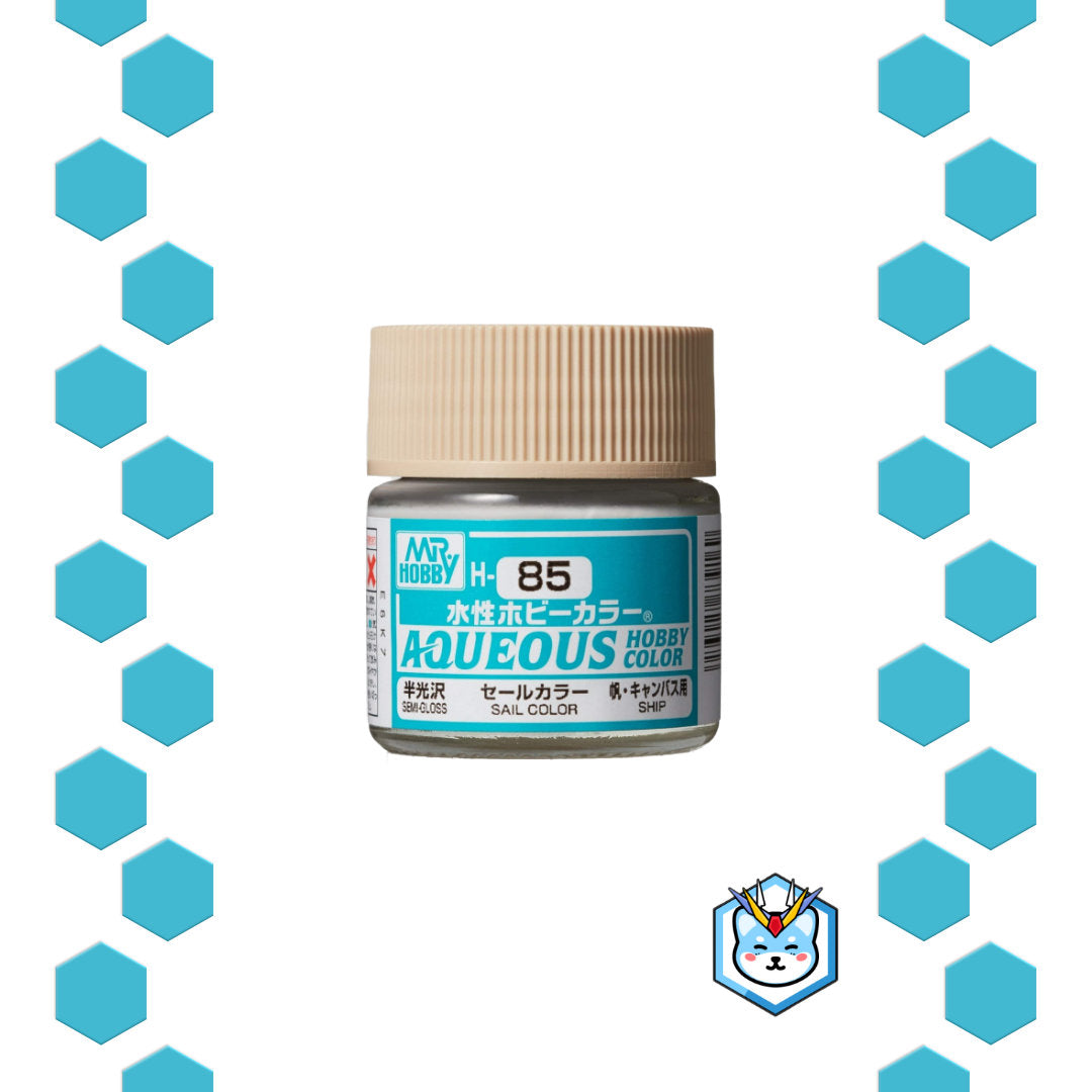 Aqueous Hobby Color H85 Sail Color - Glacier Hobbies - GSI Creo