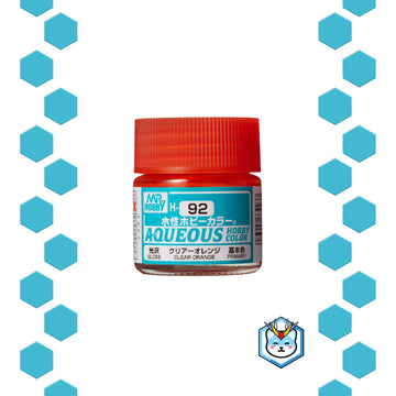 Aqueous Hobby Color H92 Clear Orange - Glacier Hobbies - GSI Creo