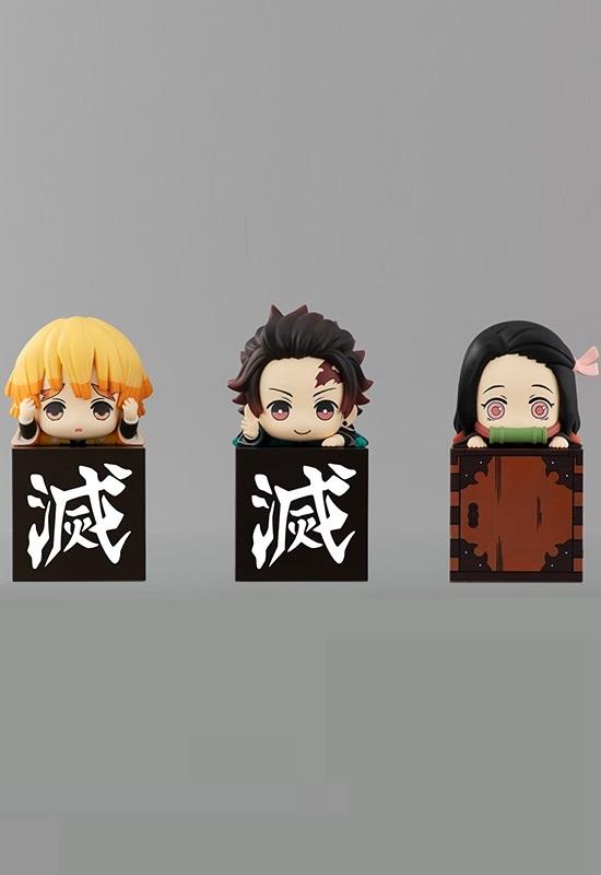Demon Slayer: Kimetsu no Yaiba: Hikkake Figure-Set (3 items) - Glacier Hobbies - FURYU Corporation