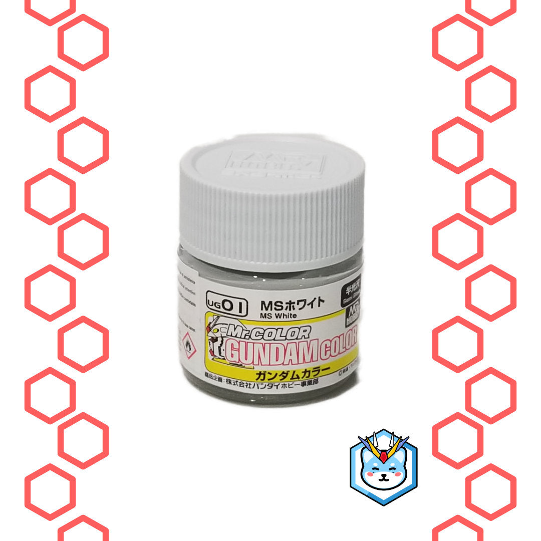 Gundam Color UG01 MS White - Glacier Hobbies - GSI Creo
