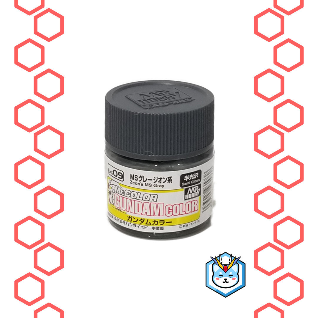 Gundam Color UG09 Zeon's MS Gray - Glacier Hobbies - GSI Creo