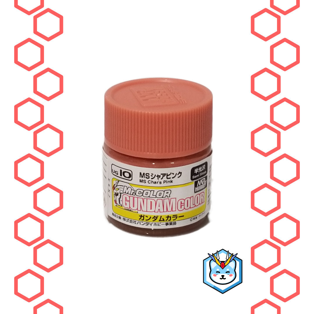 Gundam Color UG10 MS Char's Pink - Glacier Hobbies - GSI Creo