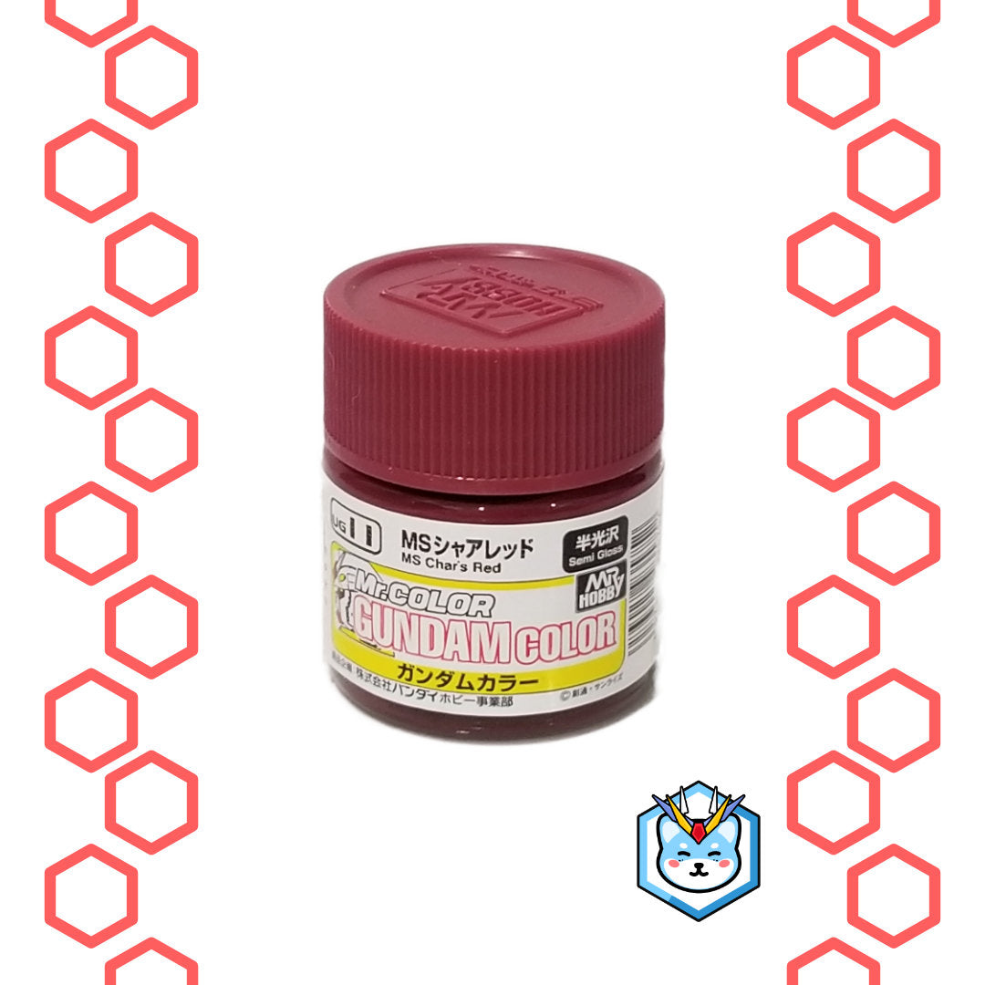 Gundam Color UG11 MS Char's Red - Glacier Hobbies - GSI Creo