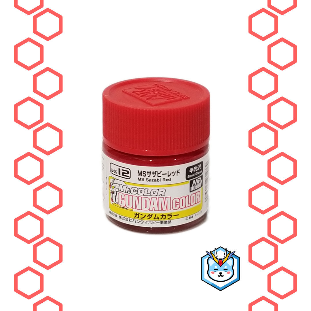 Gundam Color UG12 MS Sazabi Red - Glacier Hobbies - GSI Creo