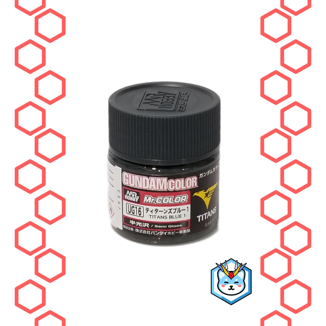Gundam Color UG16 MS Titan's Blue 1 - Glacier Hobbies - GSI Creo