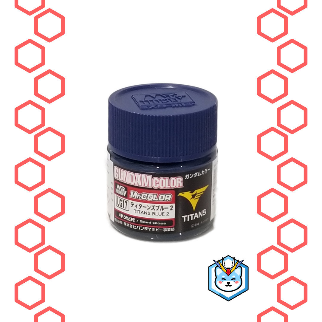 Gundam Color UG17 MS Titan's Blue 2 - Glacier Hobbies - GSI Creo