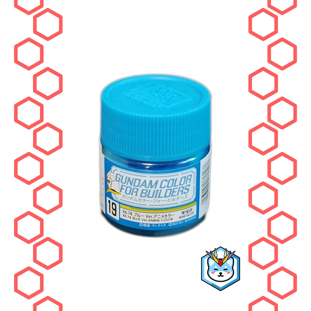 Gundam Color UG19 RX-78 Blue Ver. ANIME Color - Glacier Hobbies - GSI Creo