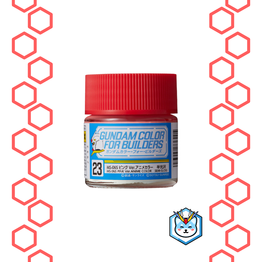 Gundam Color UG23 MS-06S Pink Ver ANIME Color - Glacier Hobbies - GSI Creo