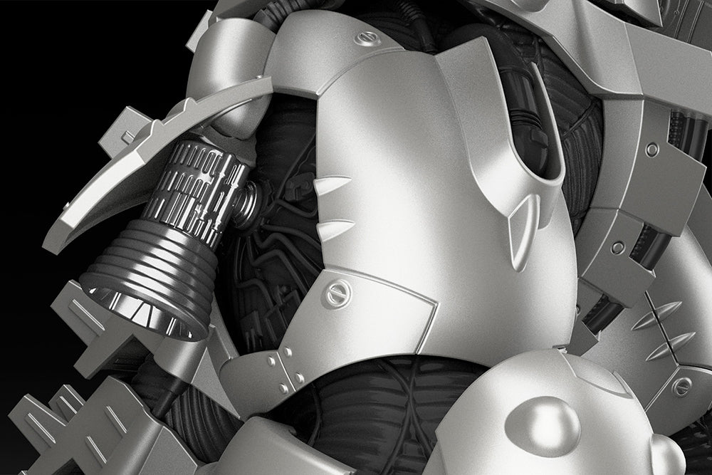 MechaGodzilla "KIRYU" Model Kit - Glacier Hobbies - Aoshima