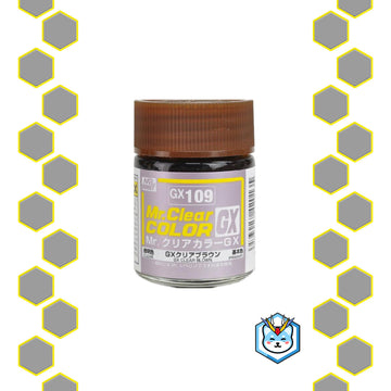 Mr. Clear Color GX109 Clear Brown - Glacier Hobbies - GSI Creo