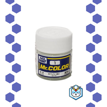Mr. Color C1 White - Glacier Hobbies - GSI Creo