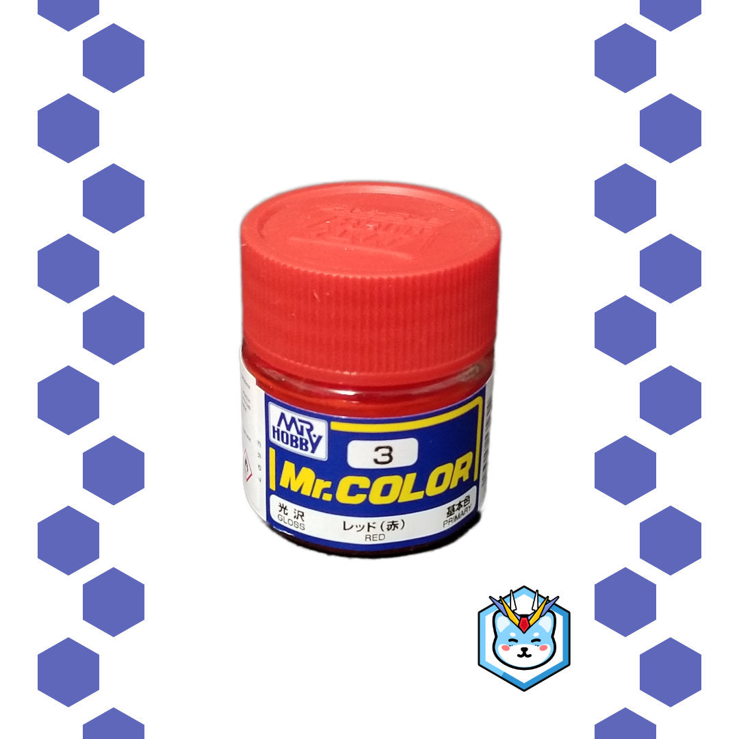 Mr. Color C3 Red - Glacier Hobbies - GSI Creo
