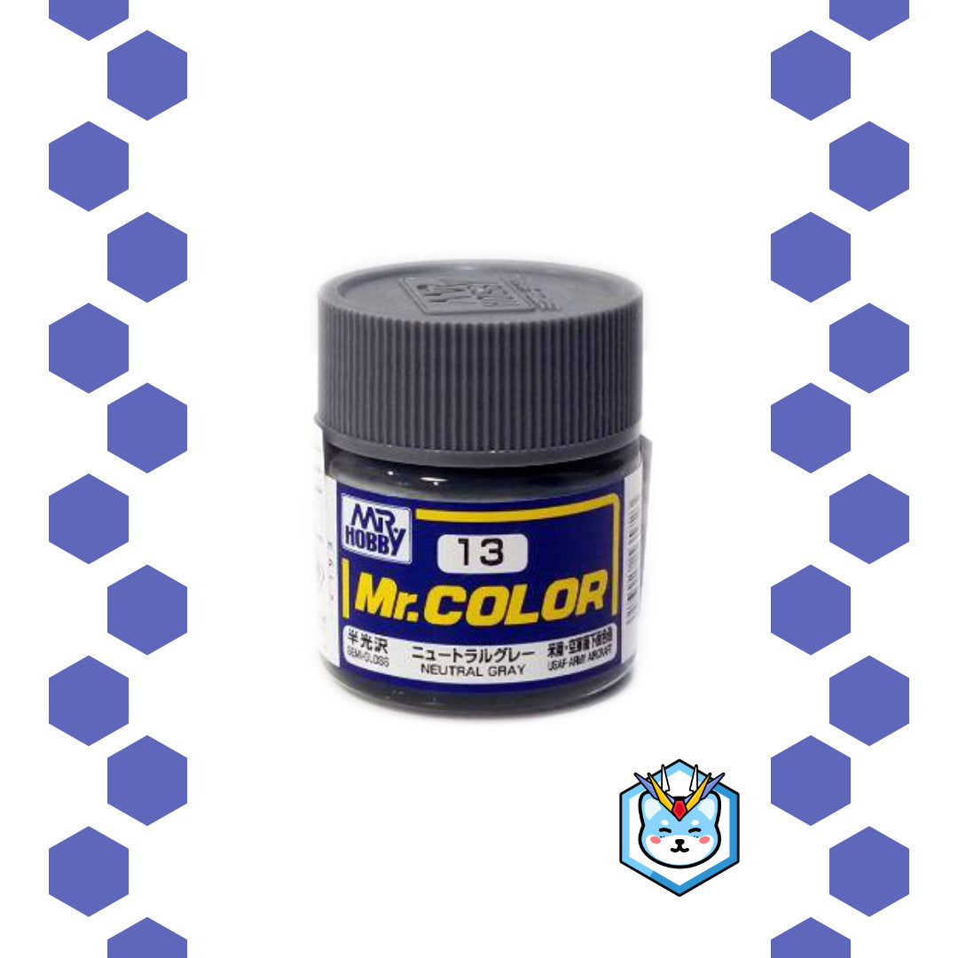 Mr. Color C13 Neutral Gray - Glacier Hobbies - GSI Creo