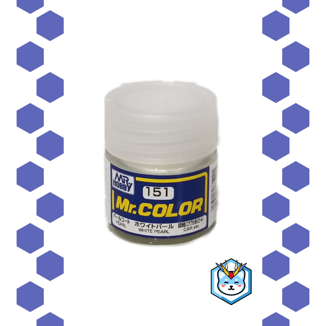Mr. Color C151 White Pearl - Glacier Hobbies - GSI Creo
