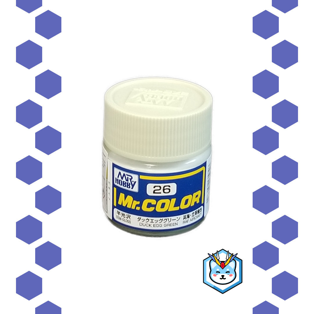 Mr. Color C26 Duck Egg Greeen - Glacier Hobbies - GSI Creo
