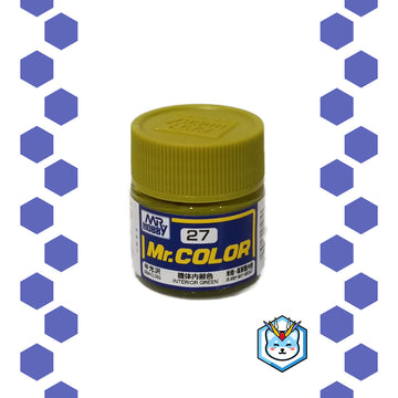 Mr. Color C27 Interior Green - Glacier Hobbies - GSI Creo