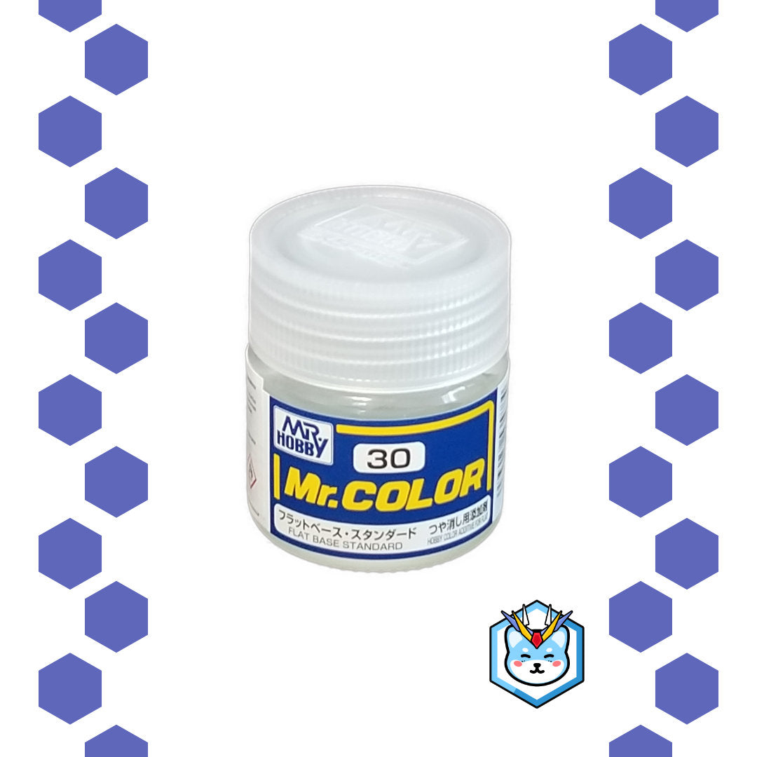 Mr. Color C30 Flat Base Standard - Glacier Hobbies - GSI Creo