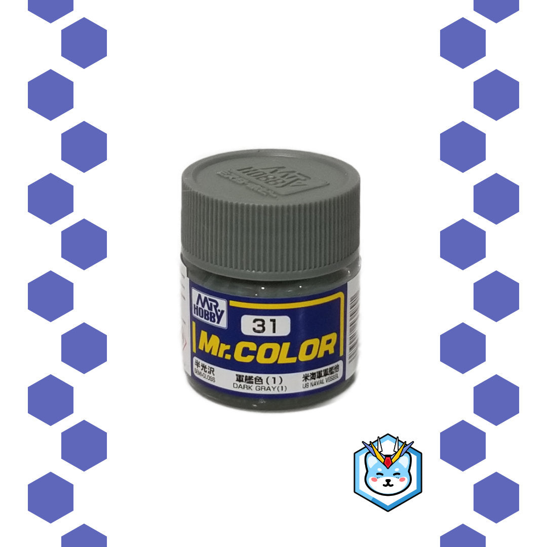 Mr. Color C31 Dark Gray (1) - Glacier Hobbies - GSI Creo
