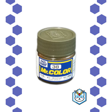Mr. Color C38 Olive Drab (2) - Glacier Hobbies - GSI Creo