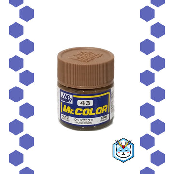 Mr. Color C43 Wood Brown - Glacier Hobbies - GSI Creo