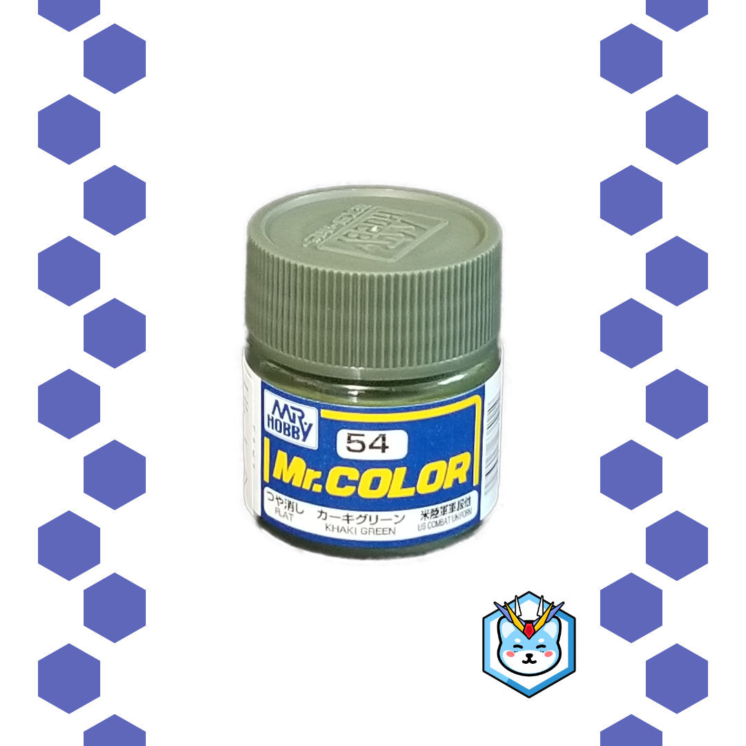 Mr. Color C54 Khaki Green - Glacier Hobbies - GSI Creo