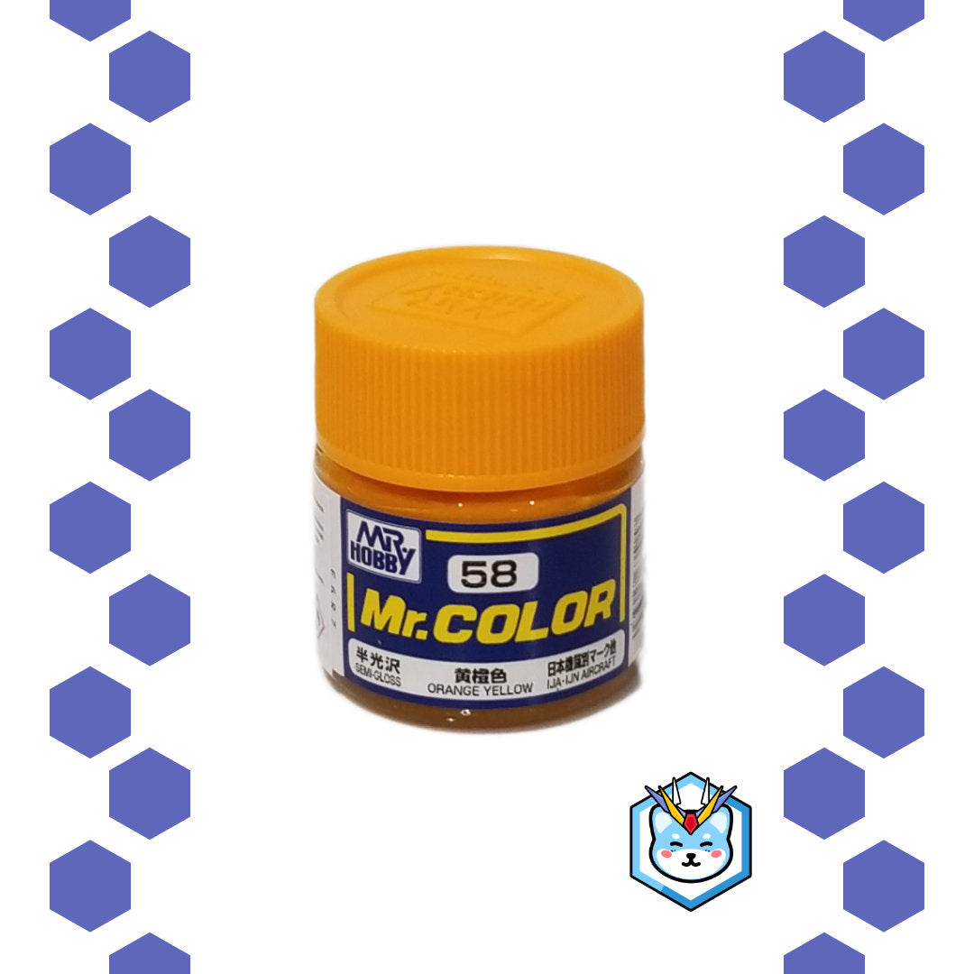 Mr. Color C58 Orange Yellow - Glacier Hobbies - GSI Creo