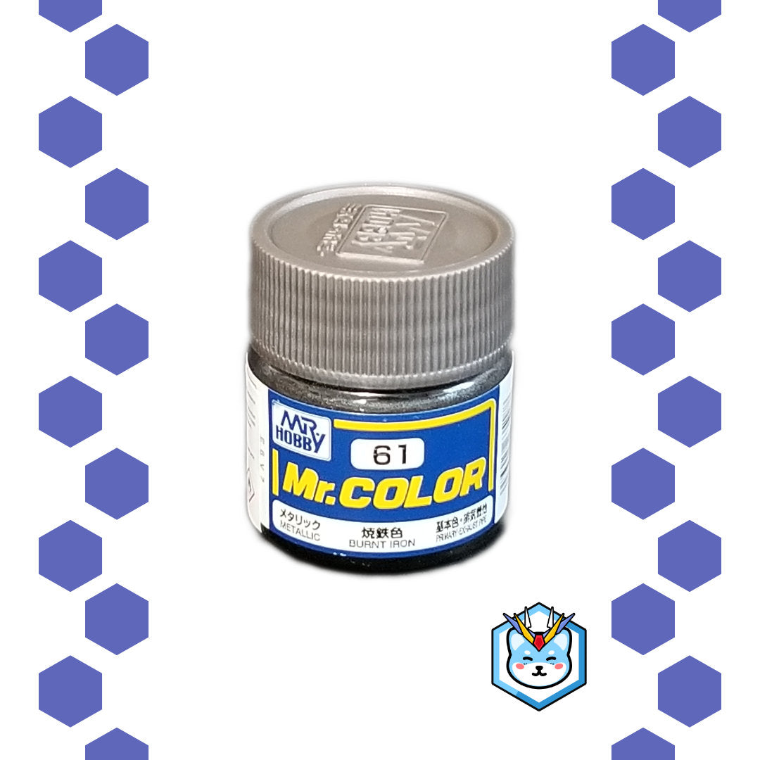 Mr. Color C61 Burnt Iron - Glacier Hobbies - GSI Creo