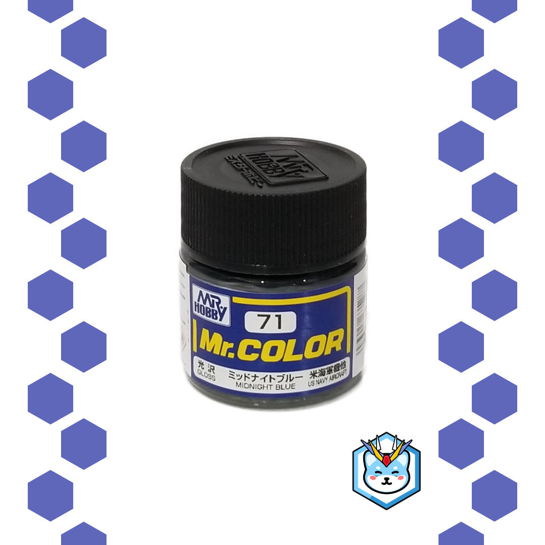Mr. Color C71 Midnight Blue - Glacier Hobbies - GSI Creo