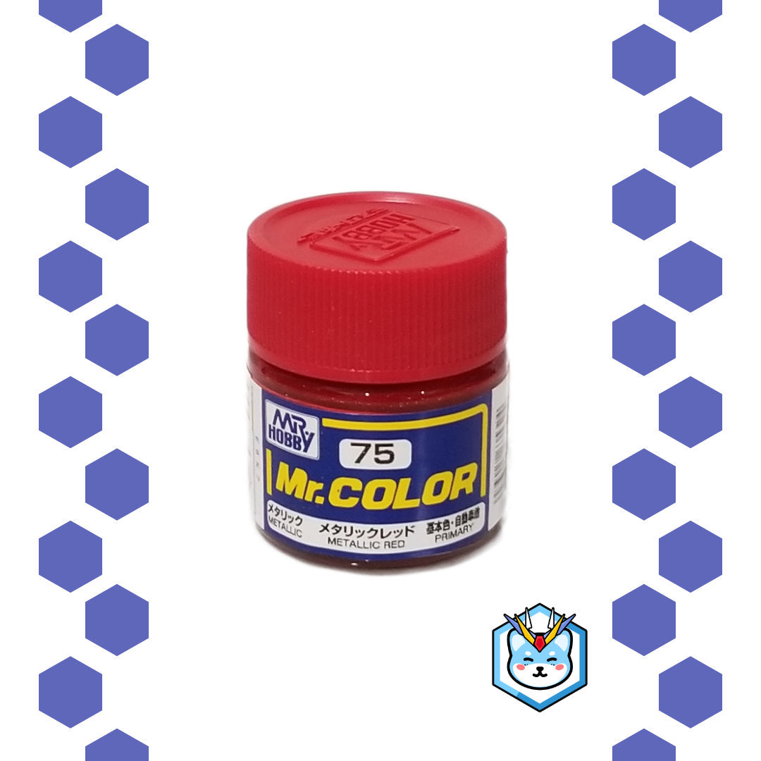 Mr. Color C75 Metallic Red - Glacier Hobbies - GSI Creo