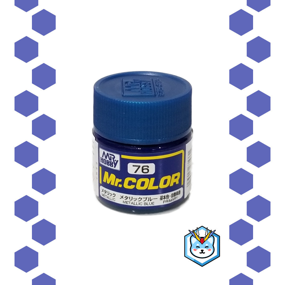 Mr. Color C76 Metallic Blue - Glacier Hobbies - GSI Creo