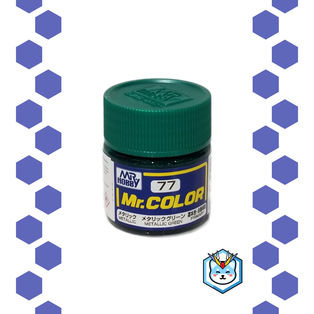 Mr. Color C77 Metallic Green - Glacier Hobbies - GSI Creo