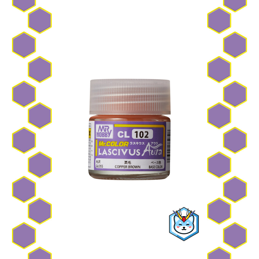 Mr. Color Lascivus Aura CL102 Copper Brown - Glacier Hobbies - GSI Creo