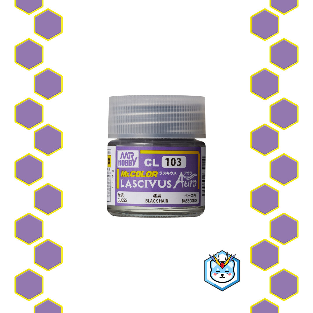 Mr. Color Lascivus Aura CL103 Black Hair - Glacier Hobbies - GSI Creo