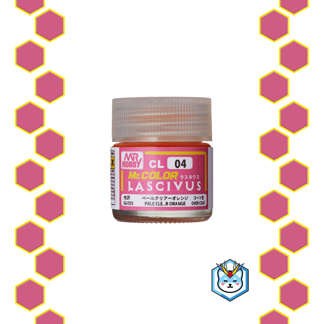 Mr. Color Lascivus CL04 Pale Clear Orange - Glacier Hobbies - GSI Creo