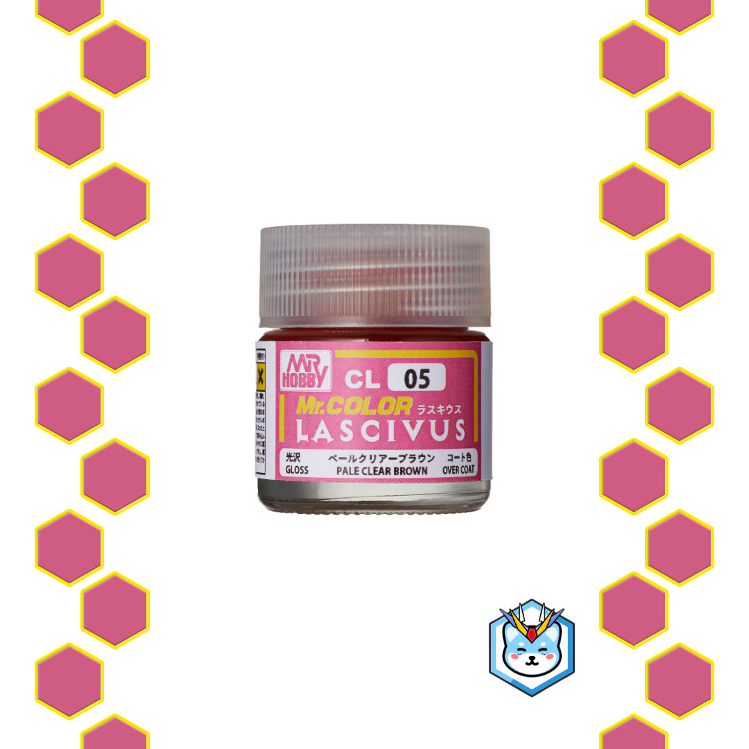Mr. Color Lascivus CL05 Pale Clear Brown - Glacier Hobbies - GSI Creo
