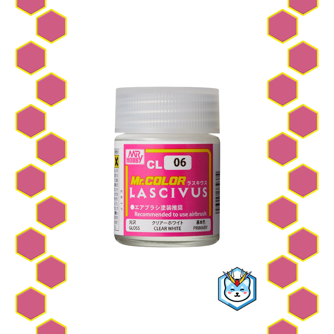 Mr. Color Lascivus CL06 Clear White - Glacier Hobbies - GSI Creo