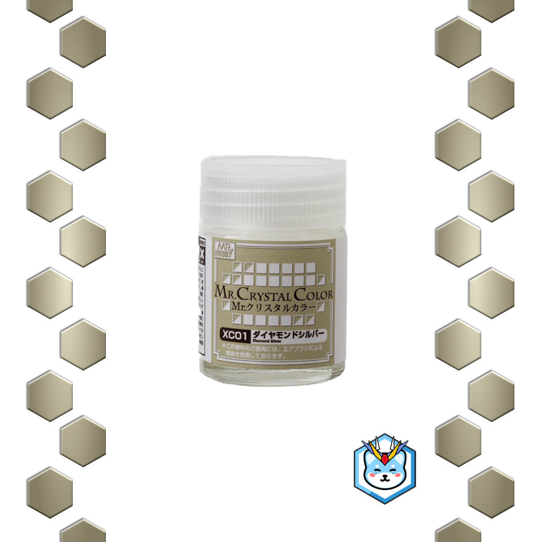 Mr. Crystal Color XC01 Diamond Silver - Glacier Hobbies - GSI Creo