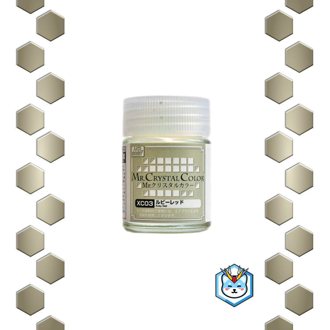 Mr. Crystal Color XC03 Ruby Red - Glacier Hobbies - GSI Creo