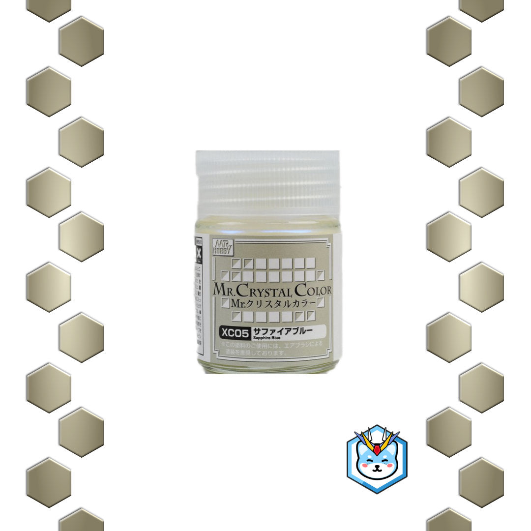 Mr. Crystal Color XC05 Sapphire Blue - Glacier Hobbies - GSI Creo