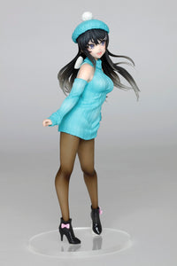 Rascal Series Coreful Figure Sakurajima Mai ~Newly Written Knit dress ver.~ - Glacier Hobbies - Taito