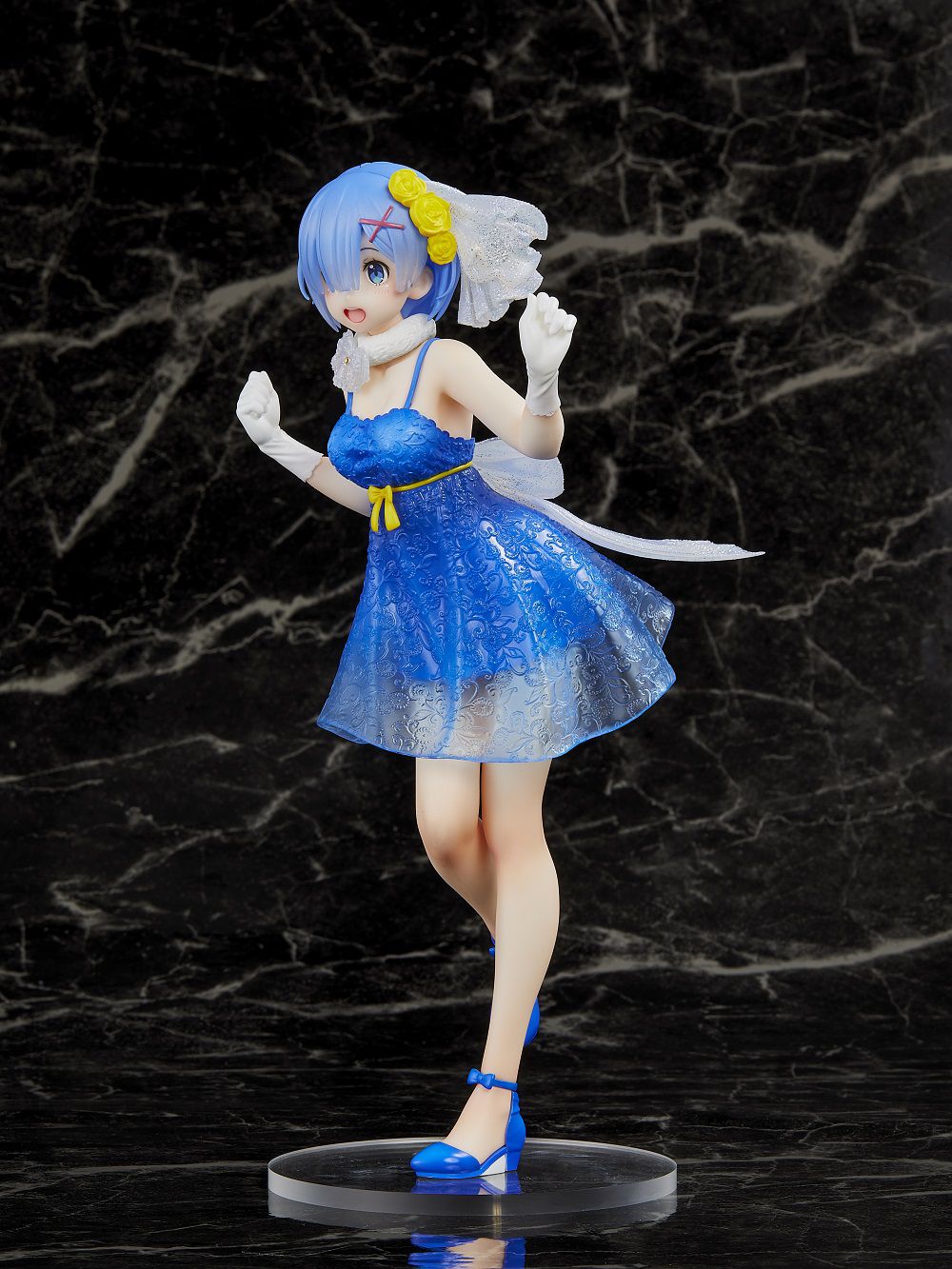 Re:Zero Precious Figure - Rem ~Clear Dress ver~ Prize Figure - Glacier Hobbies - Taito